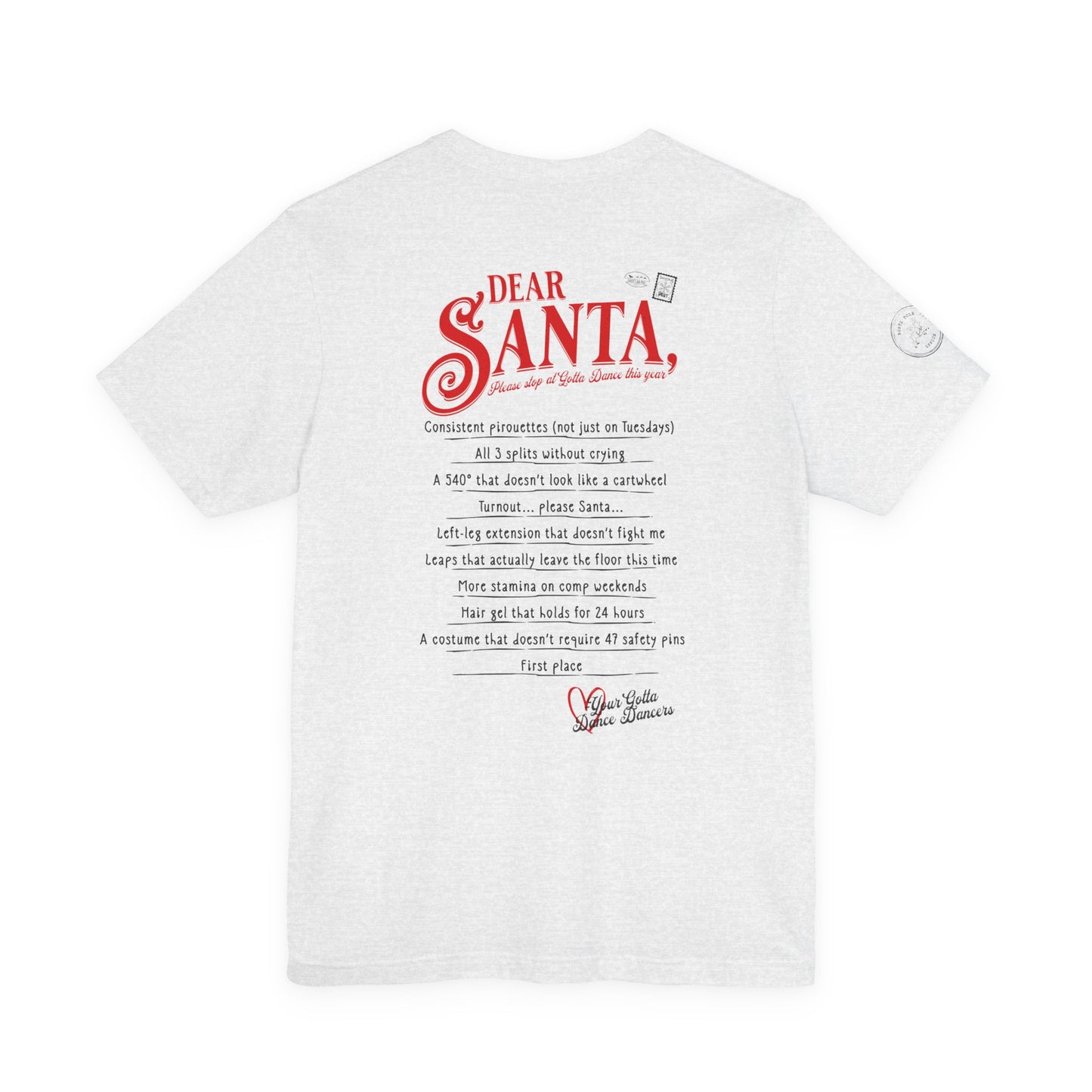 Adult Dear Santa Graphic Tee
