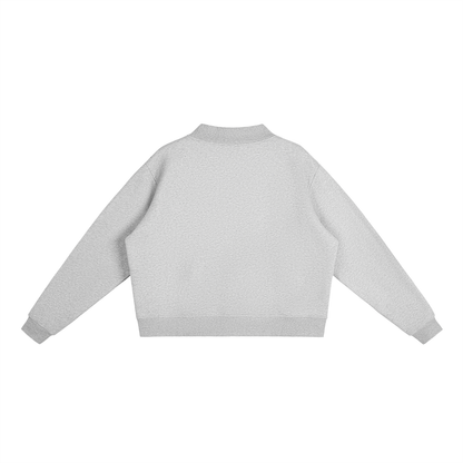 Adult Essential Mock-Neck Crew